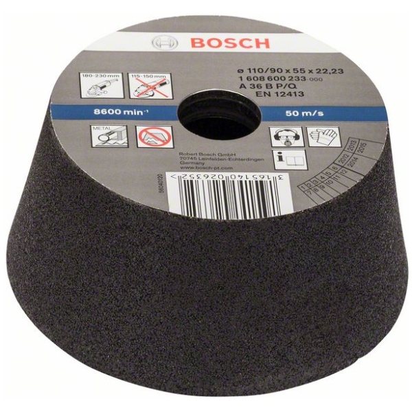 Bosch PRO Metal konusni brus 90x110x55 mm G36 | 1608600233
