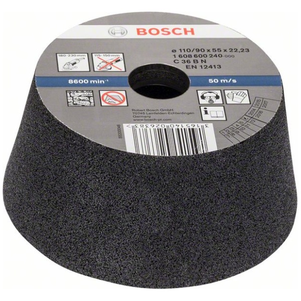 Brusni lonac Bosch konusni-kamen/beton Gr 30 | 1608600240