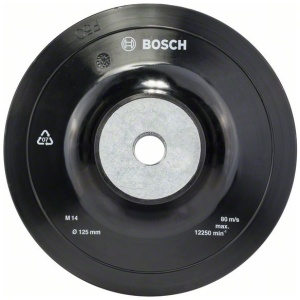 Bosch PRO nosač brusnog  papira meki M14 125 mm | 1608601033