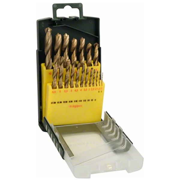 Bosch 19-delni set HSS-TiN burgija za metal | 2607017152