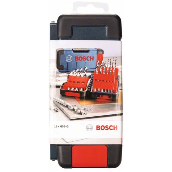 Bosch18-delni Toughbox komplet burgija za metal HSS-G DIN 338 od 1–10 mm | 2607019578 - Image 2