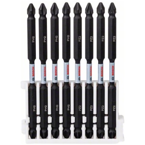 Impact Control set bitova odvrtača Udarni DEB 110mm 4xPH2 4xPZ2 8-delni | 2608522348