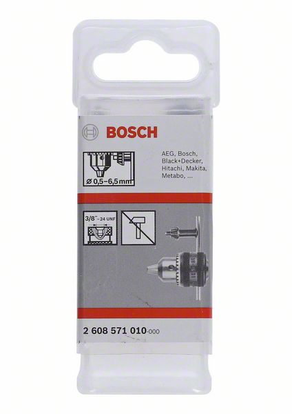 Klasična stezna glava do 10 mm Bosch | 2608571010 - Slika 2