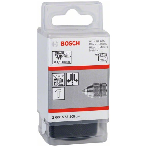 Bosch Brzostezna glava 1,5 – 13 mm 1/2"- 20 | 2608572105 - Image 2