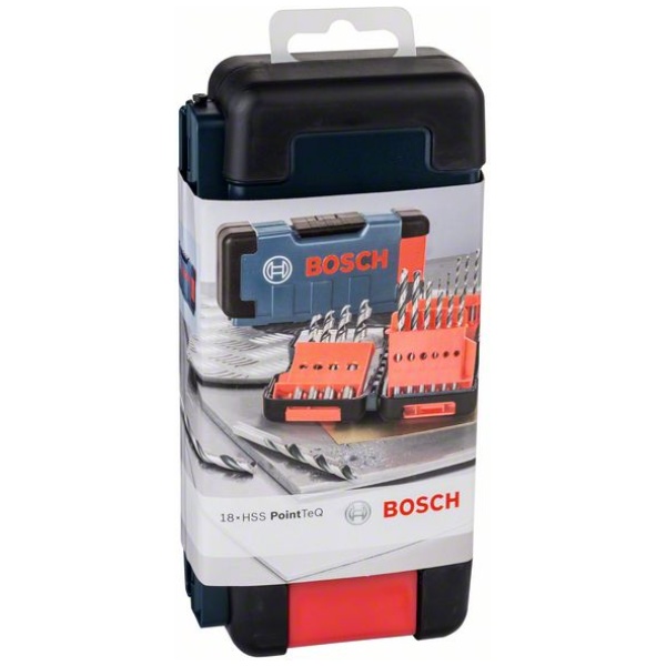Set HSS ToughBox PointTeQ  spiralnih burgija 18 delova / 1–10 mm Bosch | 2608577350 - Image 2