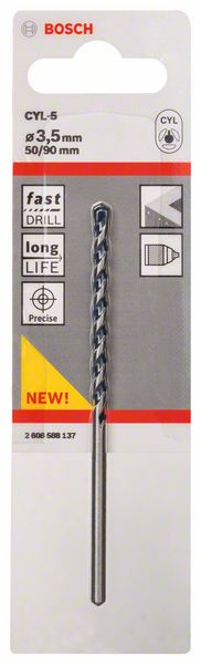 Burgija za beton 3.5x50x90mm CYL-5 Bosch | 2608588137 - Slika 2