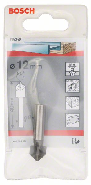 PRO Bosch 12×40 mm Steel HSS upuštač M6 | 2608596371 - Slika 2