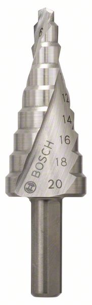 HSS stepenasta burgija 9 stepeni od 4-20 mm Bosch | 2608597519