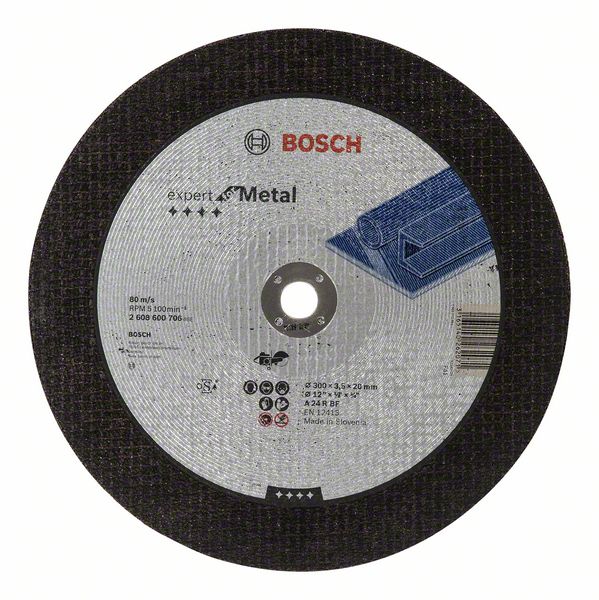 Rezna ploča 300×3,5×20 mm ravna Expert for Metal Bosch | 2608600706