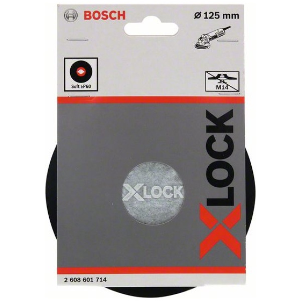 X-LOCK potporni tanjir 125 mm, meki | 2608601714 - Image 2