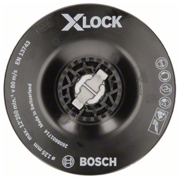 X-LOCK potporni tanjir 125 mm, meki | 2608601714 - Image 3