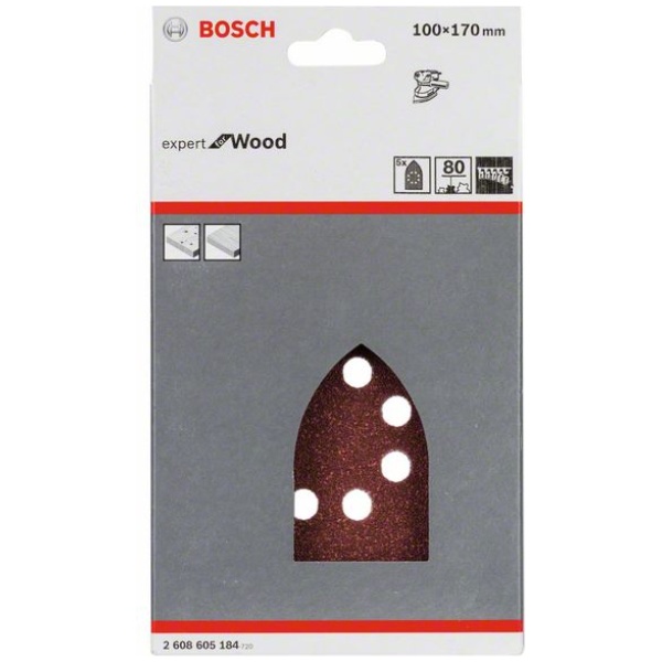 5-delni set brusnih listova C430 | 2608605184 - Image 2