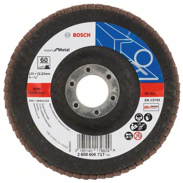 Lamelni brusni disk X551, Expert for Metal | 2608606717