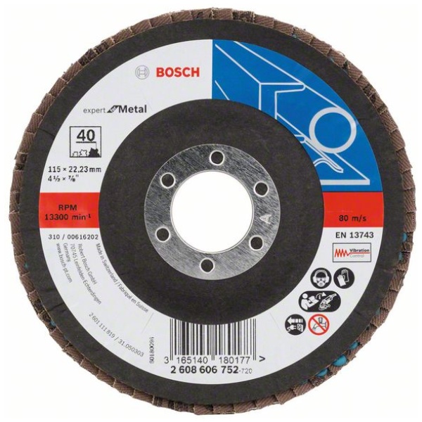 Lamelni brusni disk X551, Expert for Metal | 2608606752