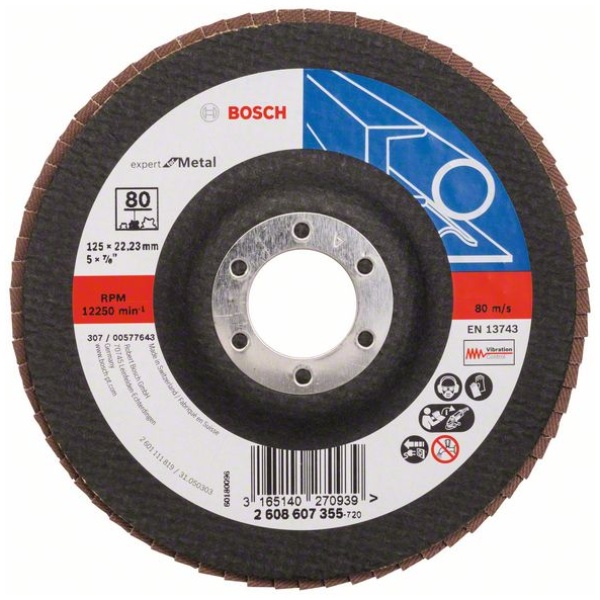 Lamelni brusni disk X551, Expert for Metal | 2608607355