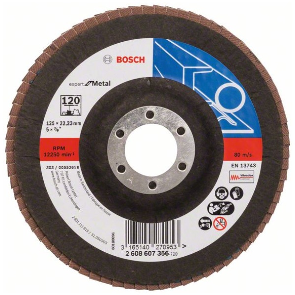 Lamelni brusni disk X551, Expert for Metal | 2608607356