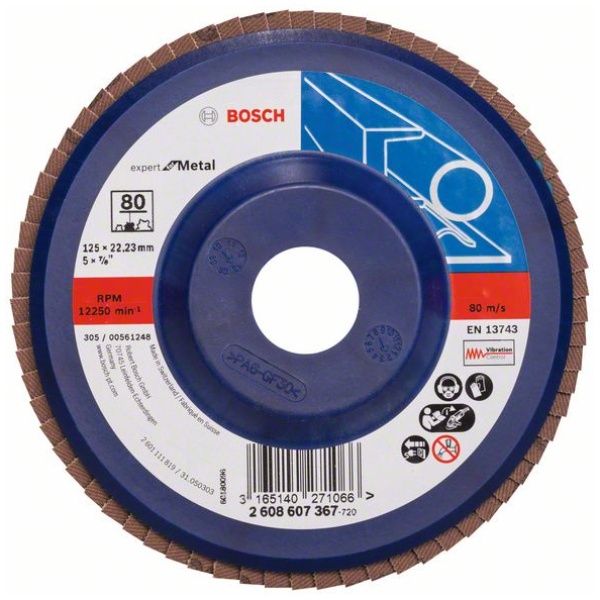 Lamelni brusni disk X551, Expert for Metal | 2608607367