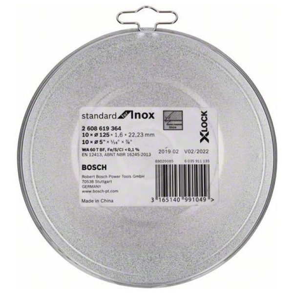 X-LOCK Standard for Inox 10x125x1,6 mm T41 | 2608619364 - Image 3