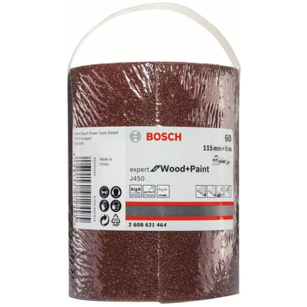 J450 Expert for Wood and Paint, 115 mm X 5 m, G60 | 2608621464 - Image 2