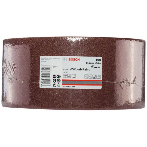 J450 Expert for Wood and Paint, 115 mm X 50 m, G100 | 2608621484 - Image 2