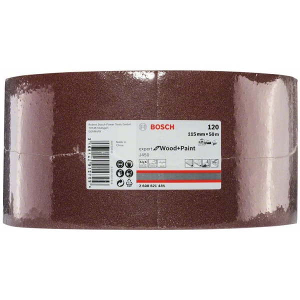 J450 Expert for Wood and Paint, 115mm X 50m, G120 | 2608621485 - Image 2