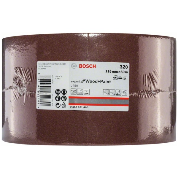 J450 Expert for Wood and Paint, 115 mm X 50 m, G320 | 2608621490 - Image 2