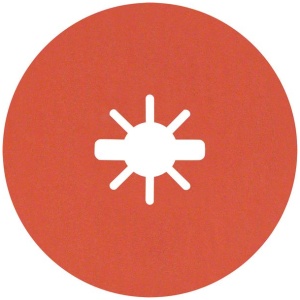 EXPERT Bosch R782 Prisma Ceramic X-LOCK Fiber disk od 125 mm, 22,23 mm, G 120, 5 delova | 2608621811