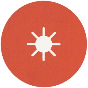 EXPERT Bosch R782 Prisma Ceramic Fiber disk od 180 mm, 22,23 mm, G 120 | 2608621831