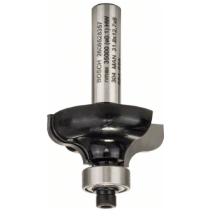 Glodalo za profilisanje ivica G, 8 mm, R1 4,8 mm, D 31,8 mm, L 12,4 mm, G 54 mm Bosch | 2608628357