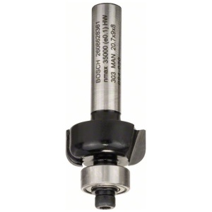 Glodalo za poluokrugle kanale Bosch 8 mm, R1 4 mm, D 20,7 mm, L 9 mm, G 53 mm | 2608628361