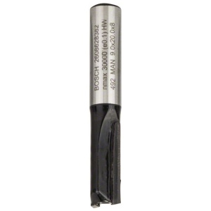 Ravno glodalo Bosch 8 mm, D1 9 mm, L 19,6 mm, G 51 mm | 2608628382