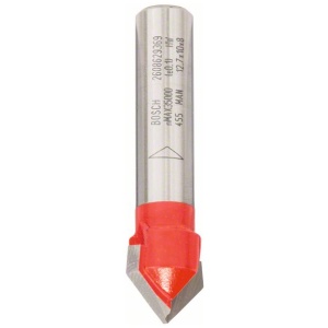 Expert for Wood glodalo za V-kanale, 8 mm, D 12,7 mm, L 10 mm, G 44,5 mm, 90° | 2608629369