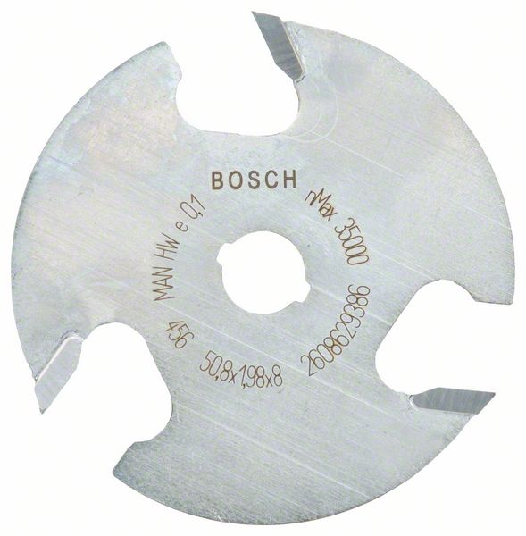Expert for Wood pločasto glodalo, 8 mm, D1 50,8 mm, L 2 mm, G 8 mm | 2608629386