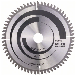 List kružne testere 230 x 30 mm / T64 Bosch Multi Material | 2608640513