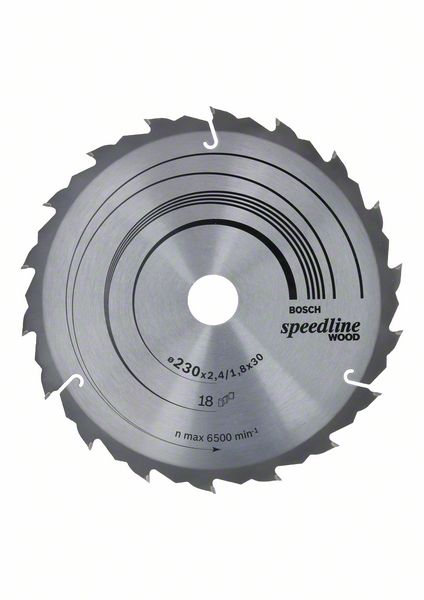 List kružne testere 230×30 mm / T18 Bosch Speedline Wood | 2608640804