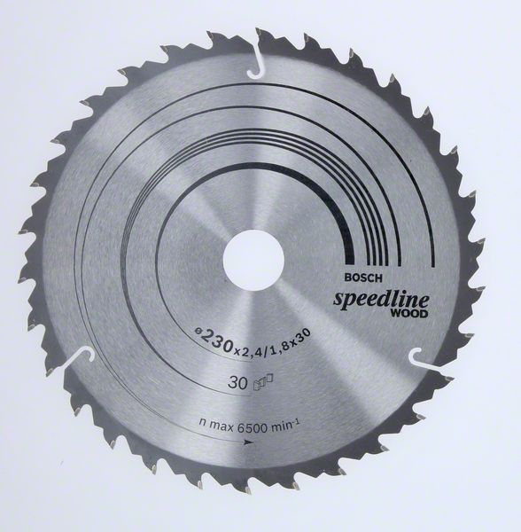 List kružne testere 230×30 mm / T30 Bosch Speedline Wood | 2608640805