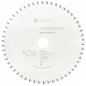 List kružne testere 210 x 30 mm / T54 Bosch Top Precision Best for Multi Material | 2608642096