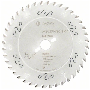 List kružne testere 250 x 30 mm / T40 Bosch Top Precision Best for Wood | 2608642111