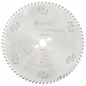 List kružne testere 315 x 30 mm / T72 Bosch Top Precision Best for Wood | 2608642118