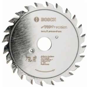 List za zasecanje 125 x 20 mm / T12+12  Bosch Top Precision Laminated Panel | 2608642131