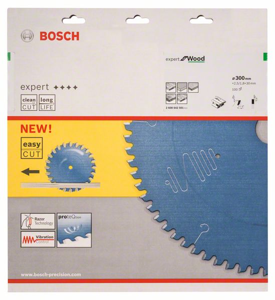 List kružne testere 300×30 mm / T100 Bosch Expert for Wood | 2608642501 - Slika 2