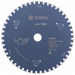List kružne testere 184×20 mm / T48 Bosch Expert for Steel | 2608643055