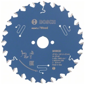 List kružne testere 140×20 mm / T24 Bosch Expert for Wood | 2608644008