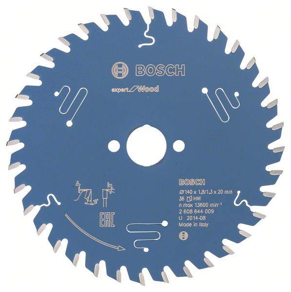 List kružne testere 140×20 mm / T36 Bosch Expert for Wood | 2608644009
