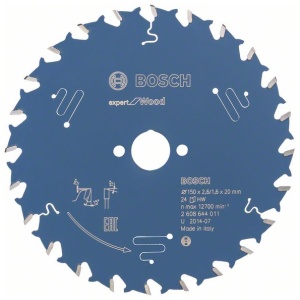 List kružne testere 150×20 mm / T24 Expert for Wood | 2608644011