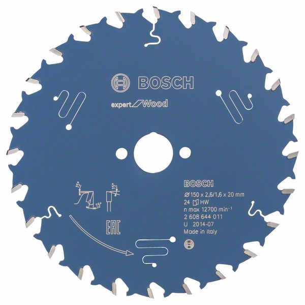 List kružne testere 150×20 mm / T24 Expert for Wood | 2608644011