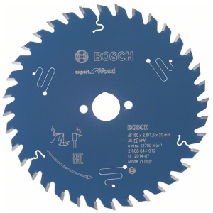 List kružne testere 150×20 mm / T36 Bosch Expert for Wood | 2608644012