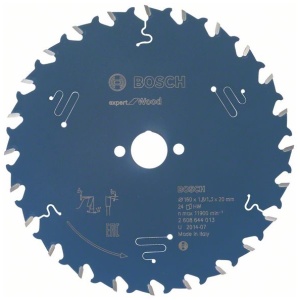 List kružne testere 160 x 20 mm / T24 Bosch Expert for Wood | 2608644013