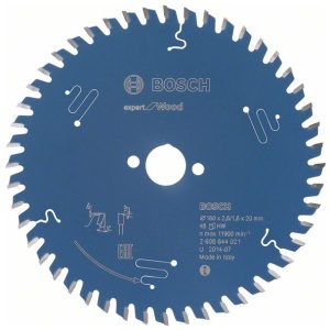 List kružne testere 160×20 mm / T48 Bosch Expert for Wood | 2608644021