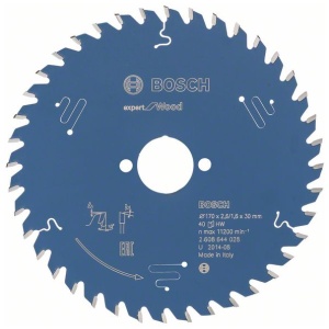 List kružne testere 170×30 mm / T40 Bosch Expert for Wood | 2608644028